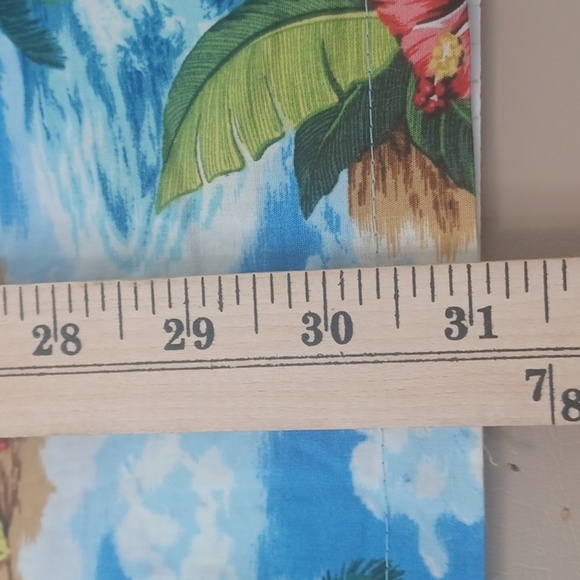 Aloha Republic Hawaiian Short Sleeve Button Down Shirt Made USA SZ XL Vintage - Picture 5 of 10